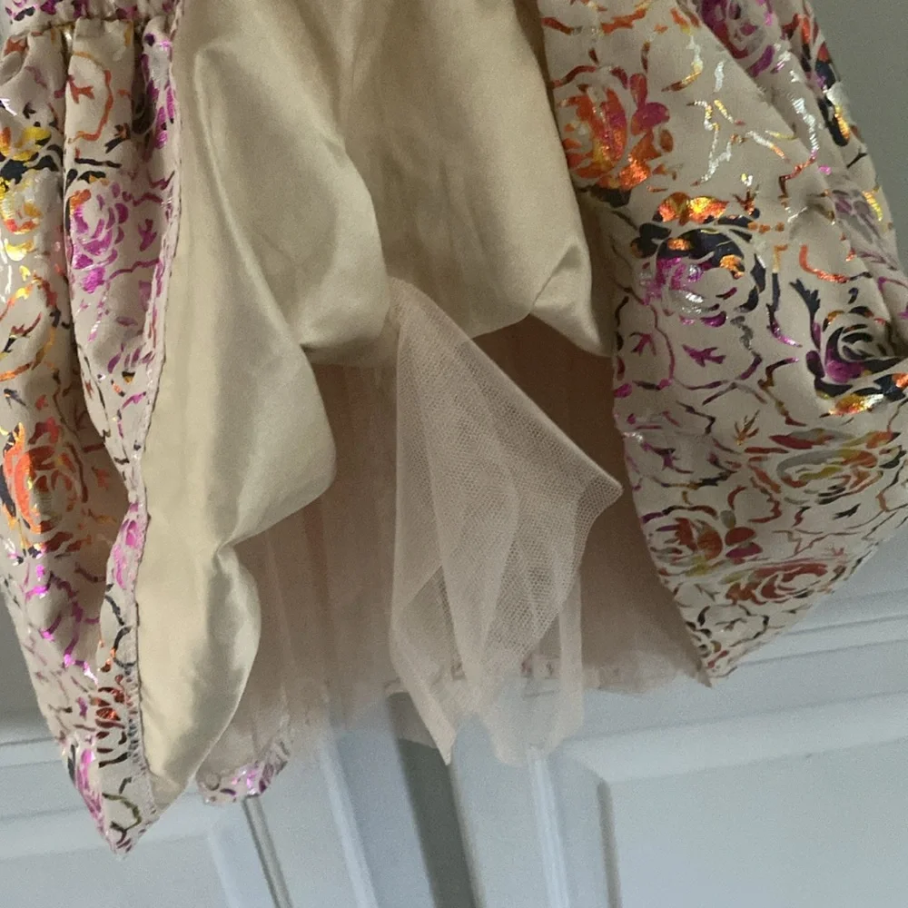 Popatu Floral Tulle Dress NWT